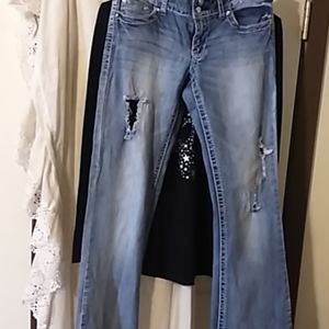 Vanity 26w33L blue jeans